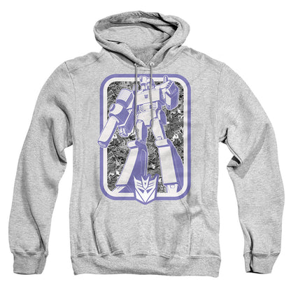 Transformers Decepticon Mens Hoodie Athletic Heather