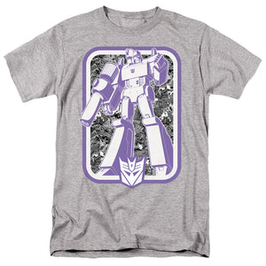 Transformers Decepticon Mens T Shirt Athletic Heather