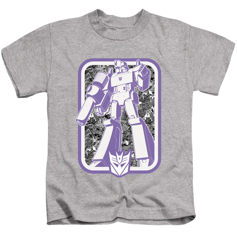 Transformers Decepticon Juvenile Kids Youth T Shirt Athletic Heather