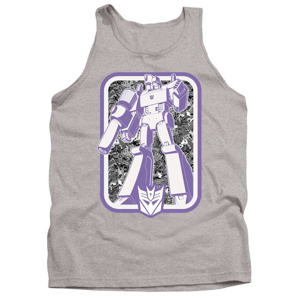 Transformers Decepticon Mens Tank Top Shirt Athletic Heather