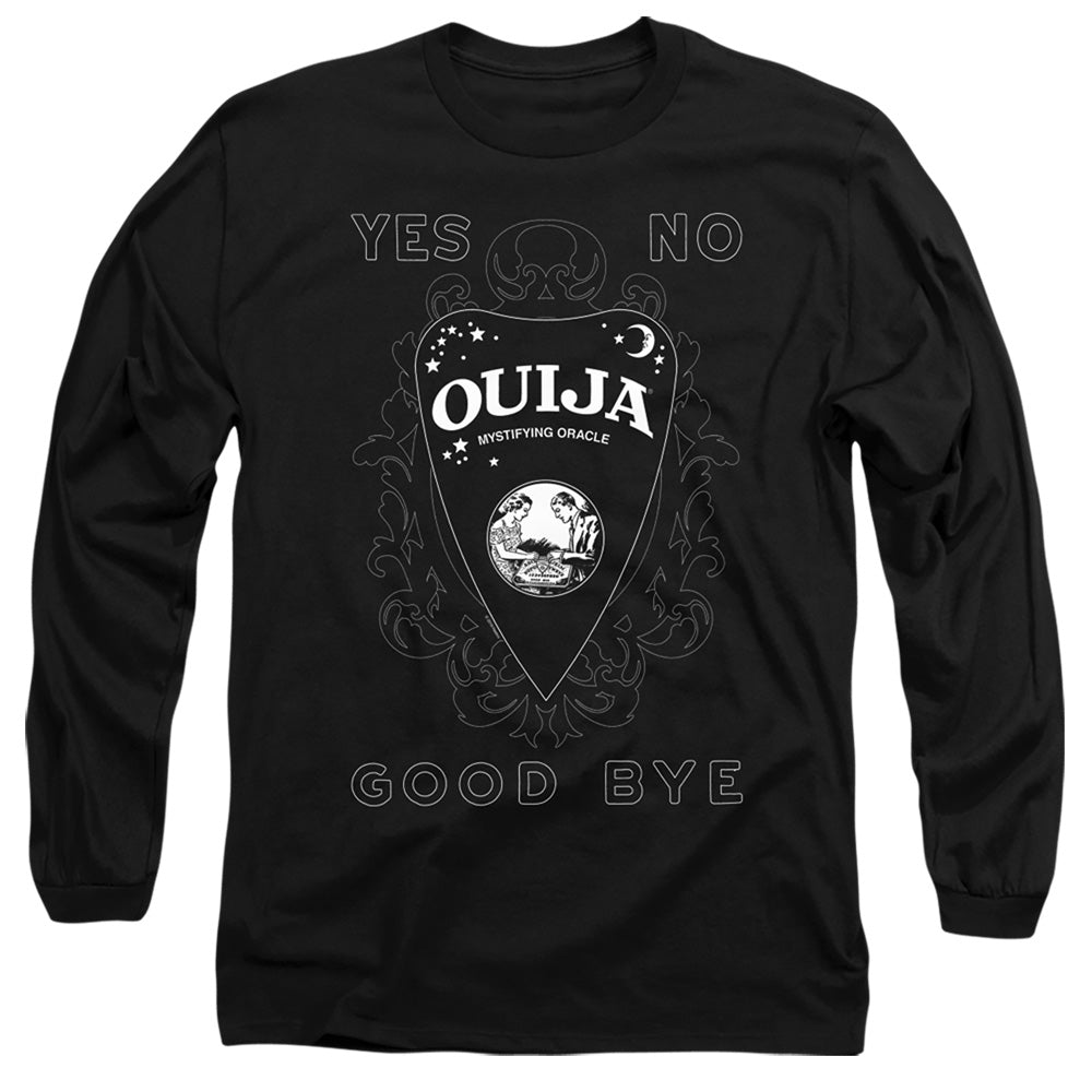 Ouija Planchette Mens Long Sleeve Shirt Black