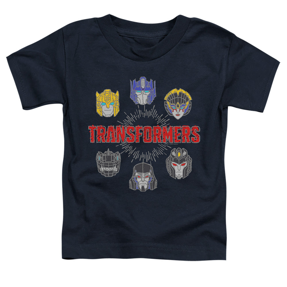 Transformers Robo Halo Toddler Kids Youth T Shirt Navy Blue