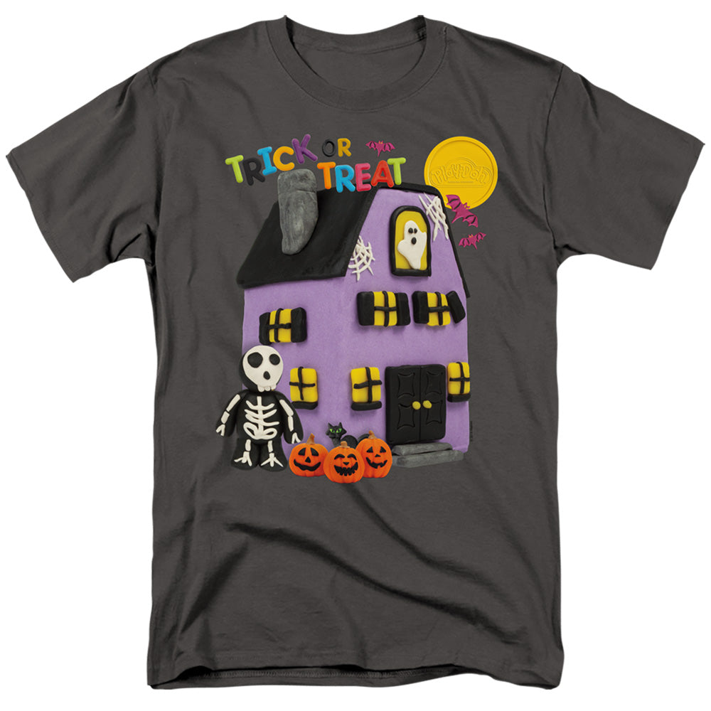 Play Doh Trick Or Treat Mens T Shirt Charcoal