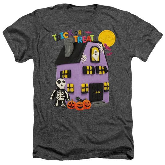 Play Doh Trick or Treat Heather Mens T Shirt Charcoal