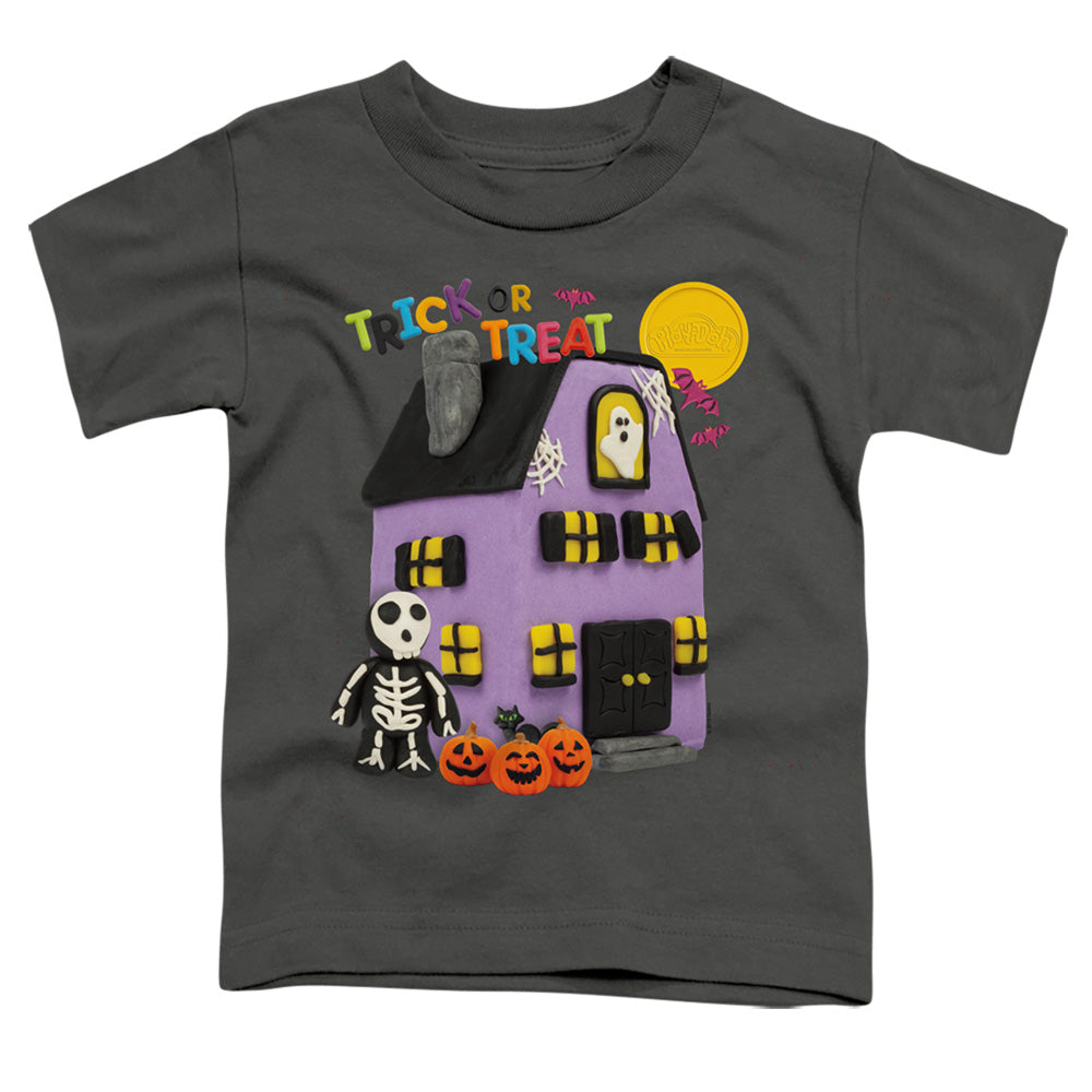 Play Doh Trick or Treat Toddler Kids Youth T Shirt Charcoal