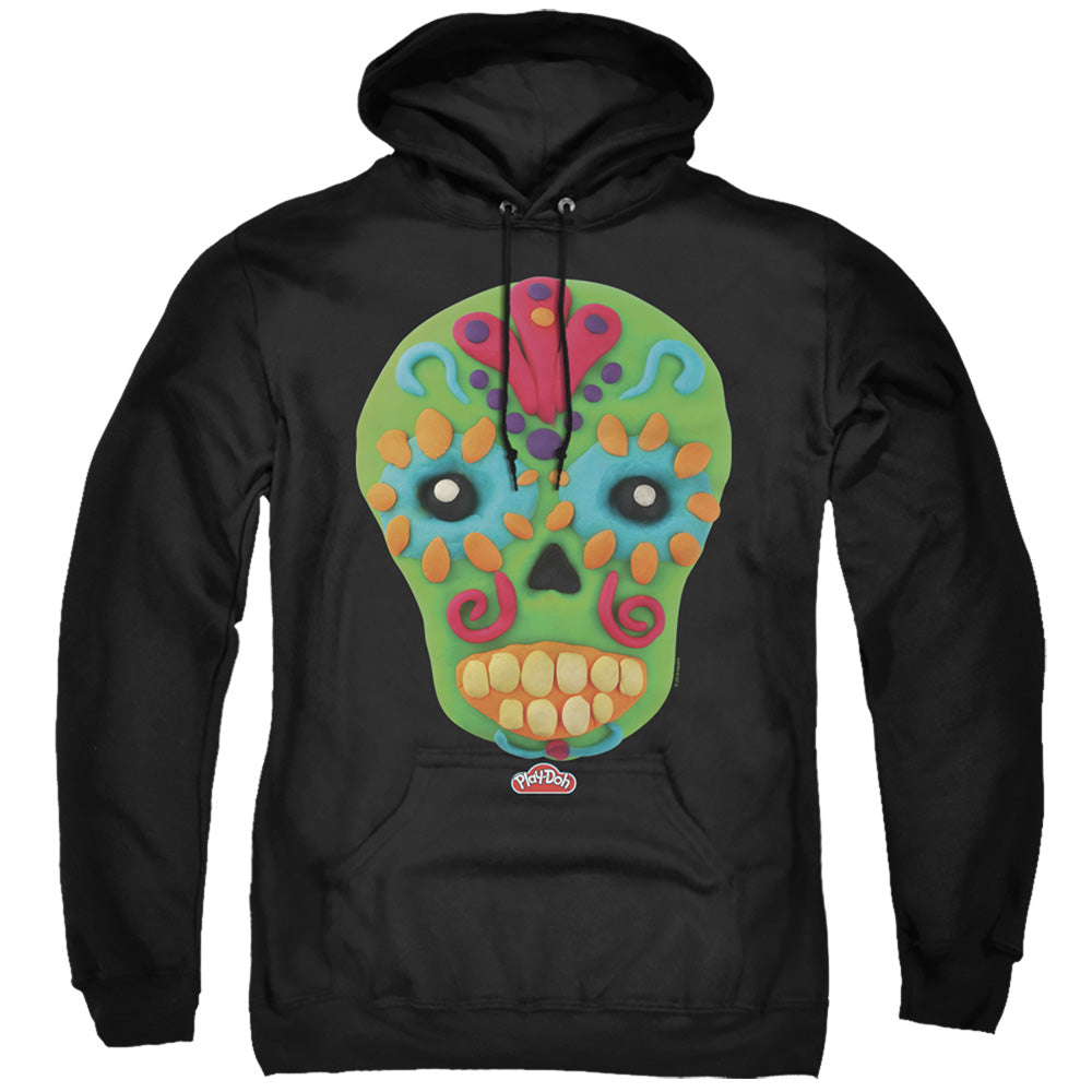 Play Doh Sugar Skull Mens Hoodie Black