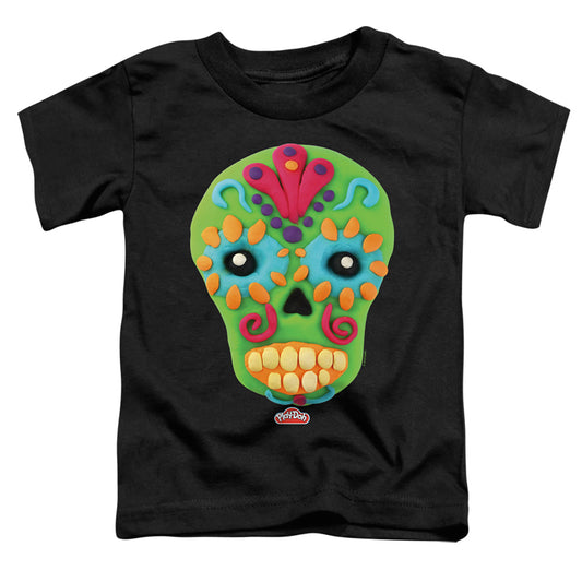 Play Doh Sugar Skull Toddler Kids Youth T Shirt Black