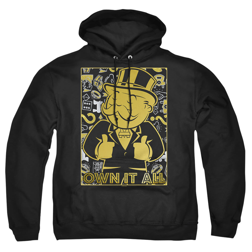 Monopoly Own Mens Hoodie Black