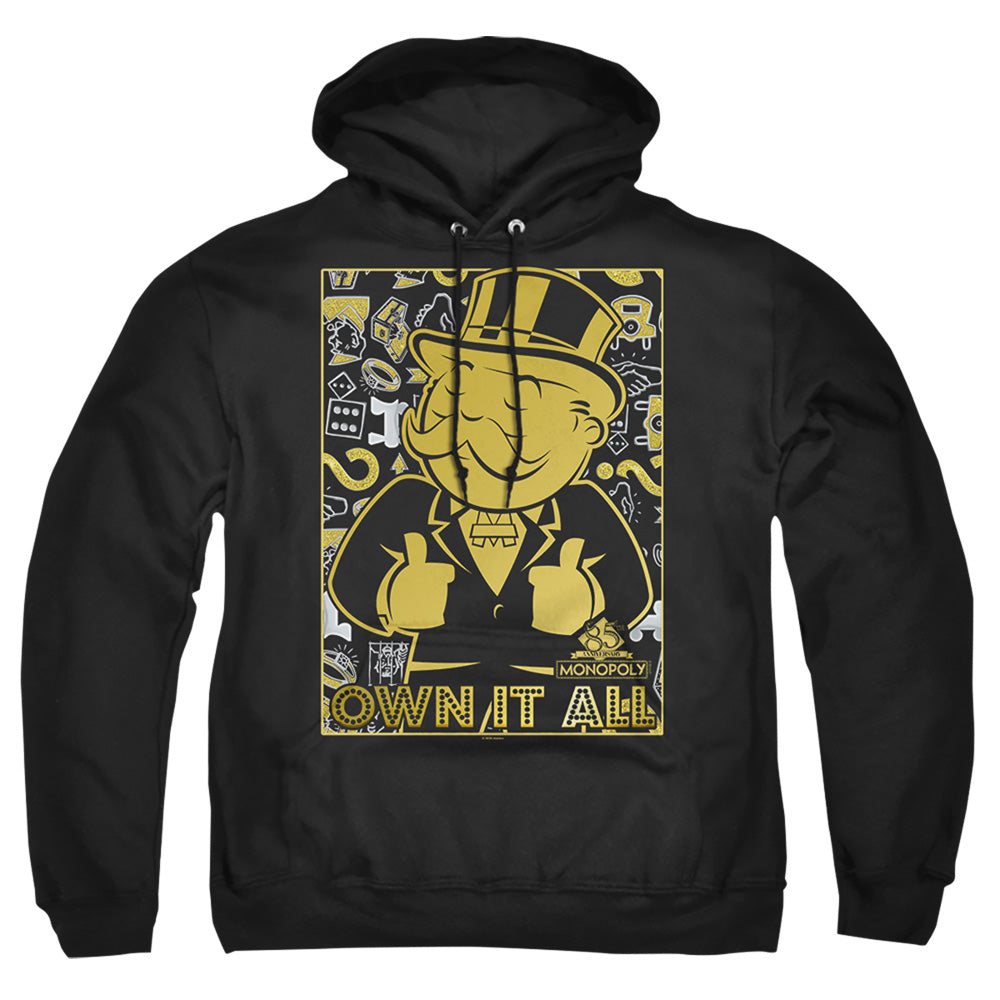 Monopoly Own Mens Hoodie Black