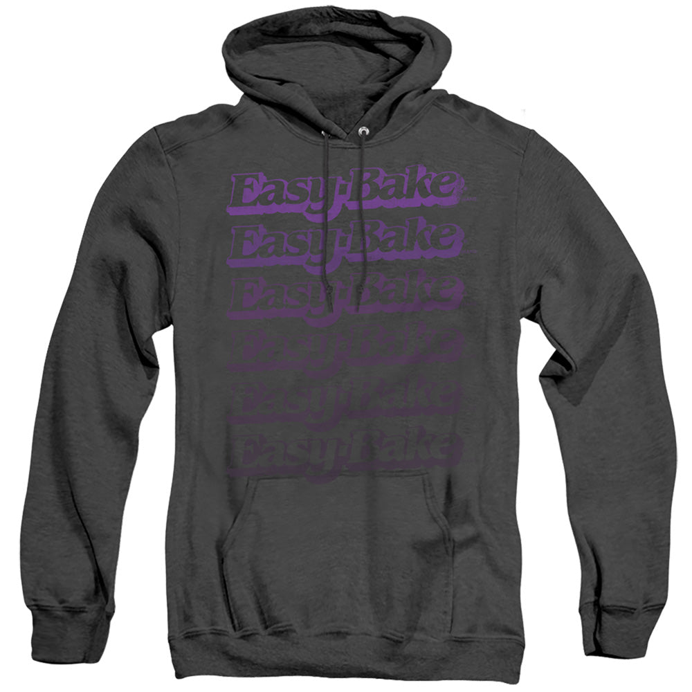 Easy Bake Oven Faded Mens Heather Hoodie Black