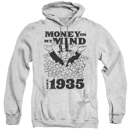 Monopoly Money Mind Since 35 Mens Hoodie Athletic Heather