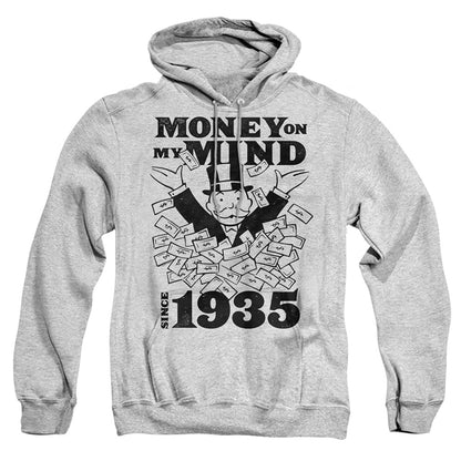 Monopoly Money Mind Since 35 Mens Hoodie Athletic Heather