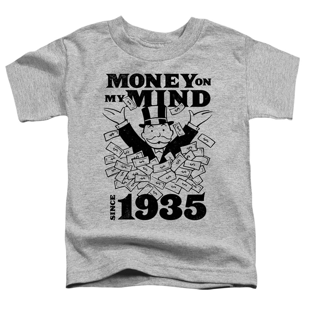 Monopoly Money Mind Since 35 Toddler Kids Youth T Shirt Athletic Heather