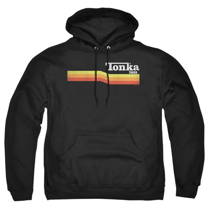 Tonka Tonka Stripe Mens Hoodie Black