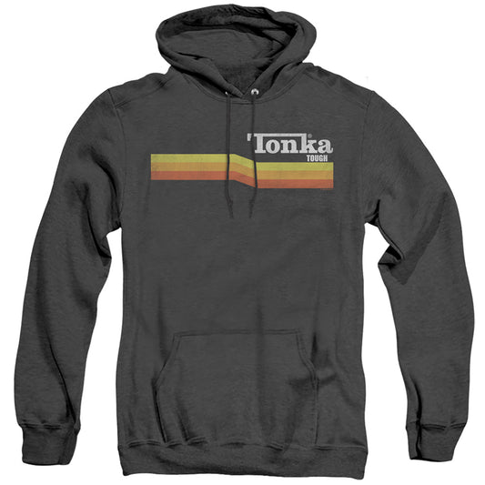 Tonka Tonka Stripe Mens Heather Hoodie Black