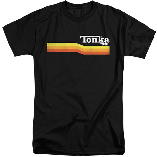 Tonka Tonka Stripe Mens Tall T Shirt Black