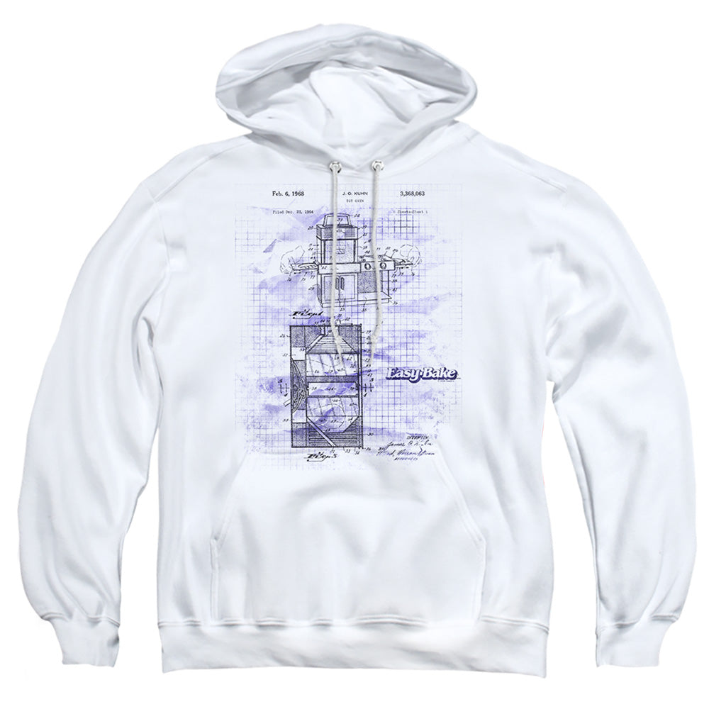 Easy Bake Oven Easy Bake Patent Mens Hoodie White