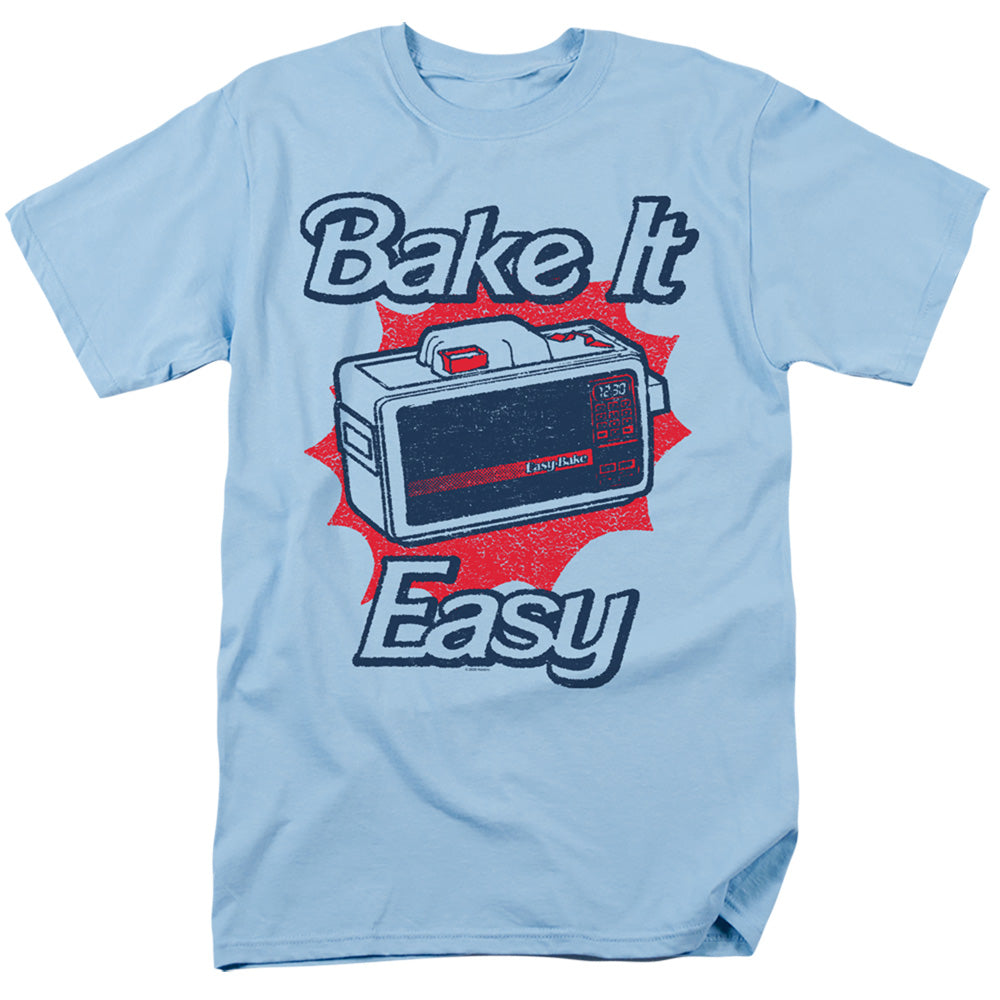 Easy Bake Oven Bake It Easy Mens T Shirt Light Blue