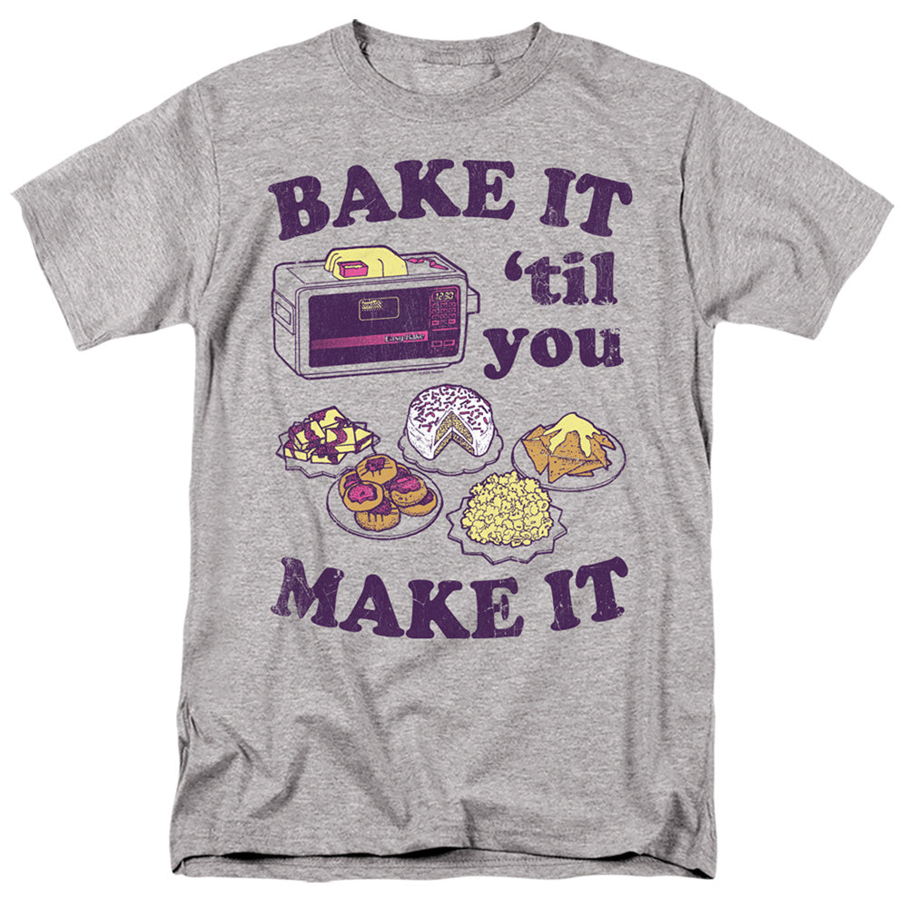 Easy Bake Oven Bake It Til You Make It Mens T Shirt Athletic Heather