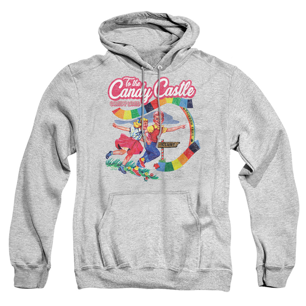 Candy Land To The Candy Castle Mens Hoodie White