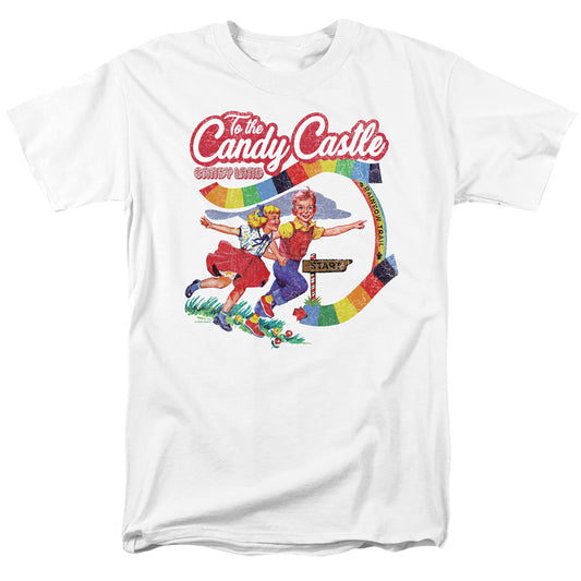 Candy Land To The Candy Castle Mens T Shirt White