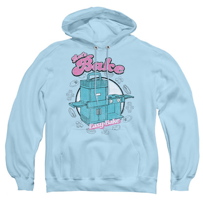 Easy Bake Oven Lets Bake Mens Hoodie Light Blue