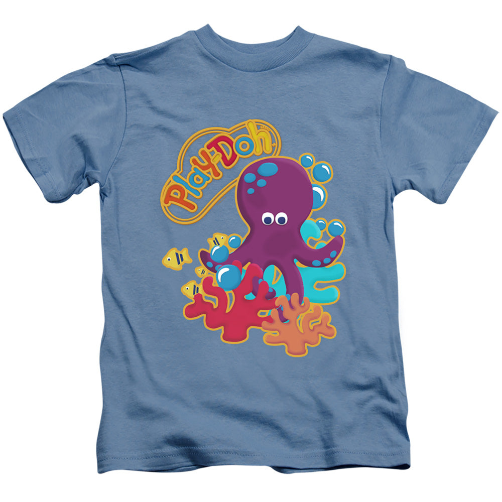 Play Doh Under the Sea Juvenile Kids Youth T Shirt Carolina Blue