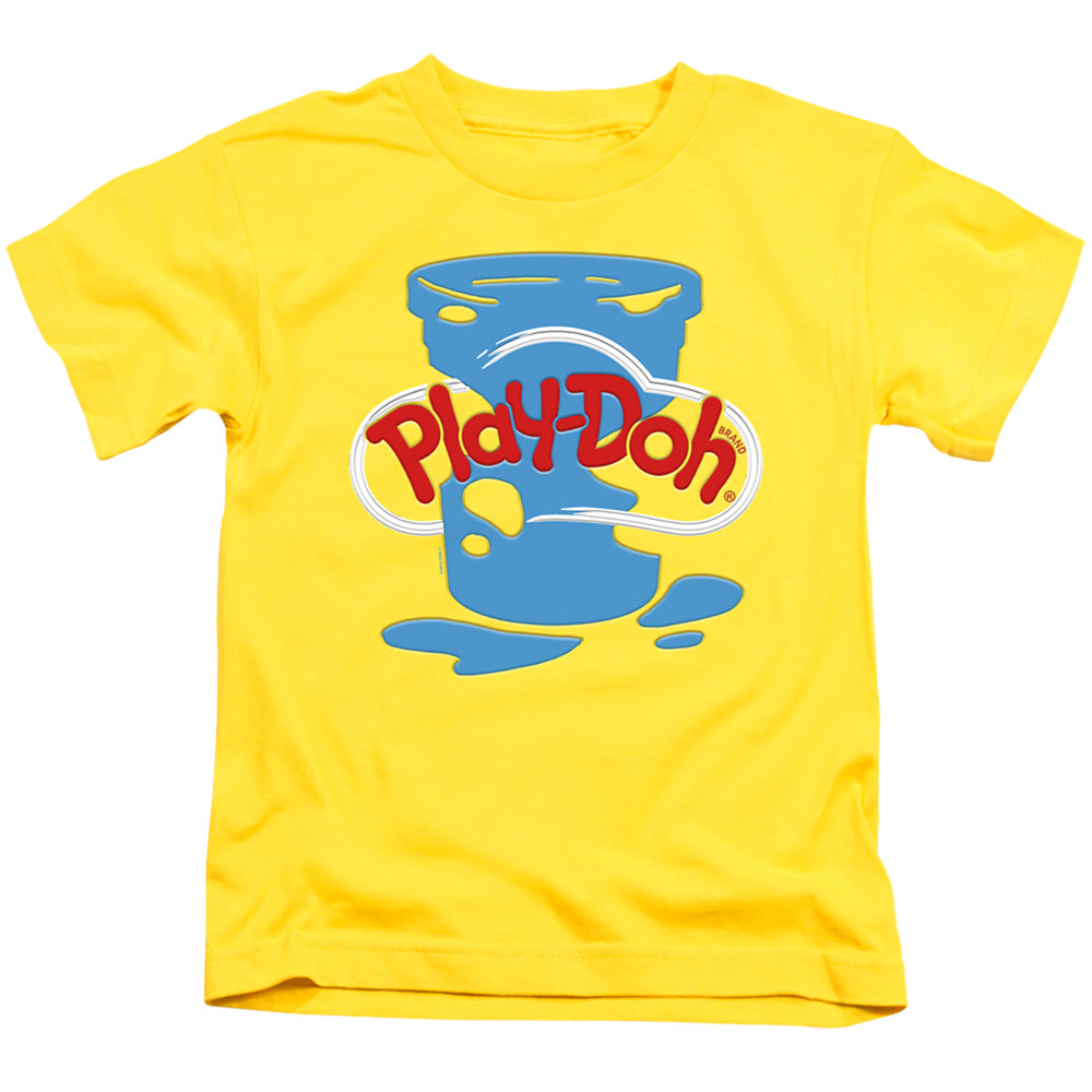 Play Doh Play Doh Inverted Messy Juvenile Kids Youth T Shirt Yellow