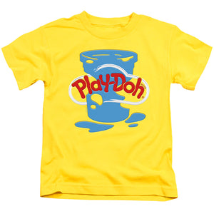 Play Doh Play Doh Inverted Messy Juvenile Kids Youth T Shirt Yellow