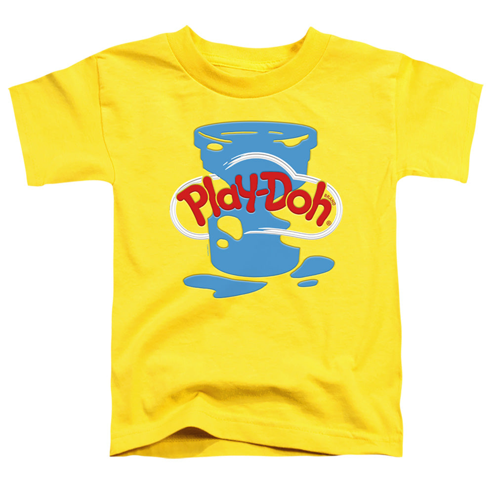 Play Doh Play Doh Inverted Messy Toddler Kids Youth T Shirt Yellow