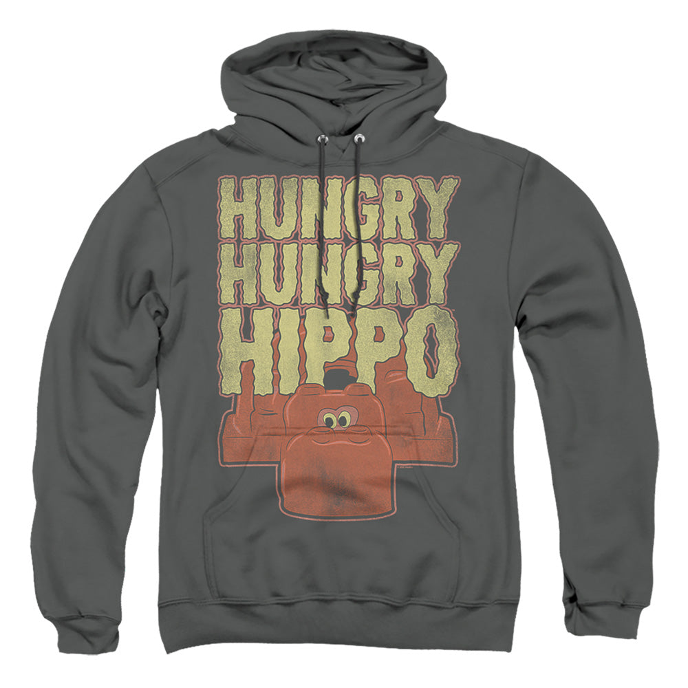 Hungry Hungry Hippos Hungry Hungry Hippo Mens Hoodie Charcoal