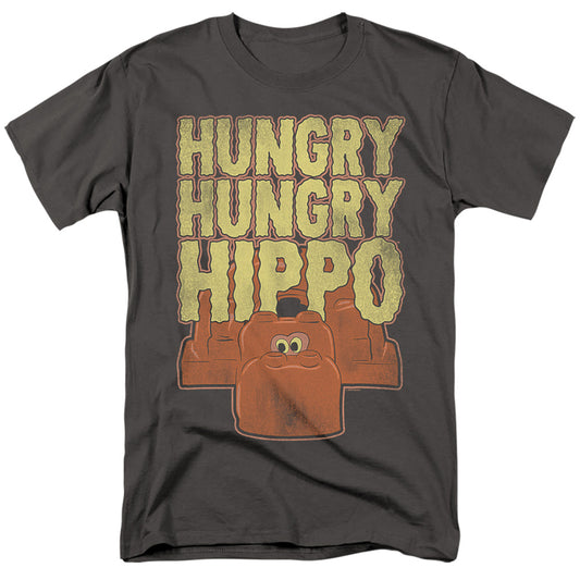 Hungry Hungry Hippos Hungry Hungry Hippo Mens T Shirt Charcoal