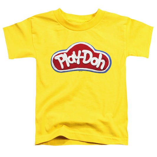 Play Doh Logo in Doh Toddler Kids Youth T Shirt Yellow