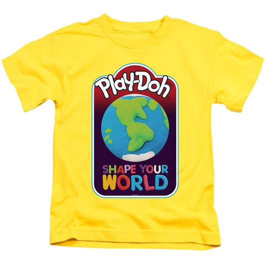 Play Doh Shape Your World Juvenile Kids Youth T Shirt Yellow