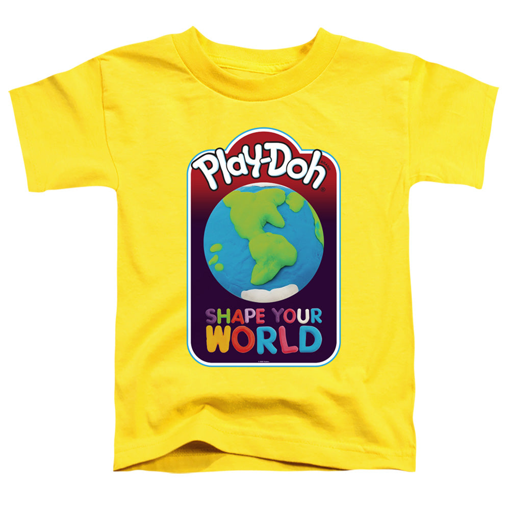 Play Doh Shape Your World Toddler Kids Youth T Shirt Yellow