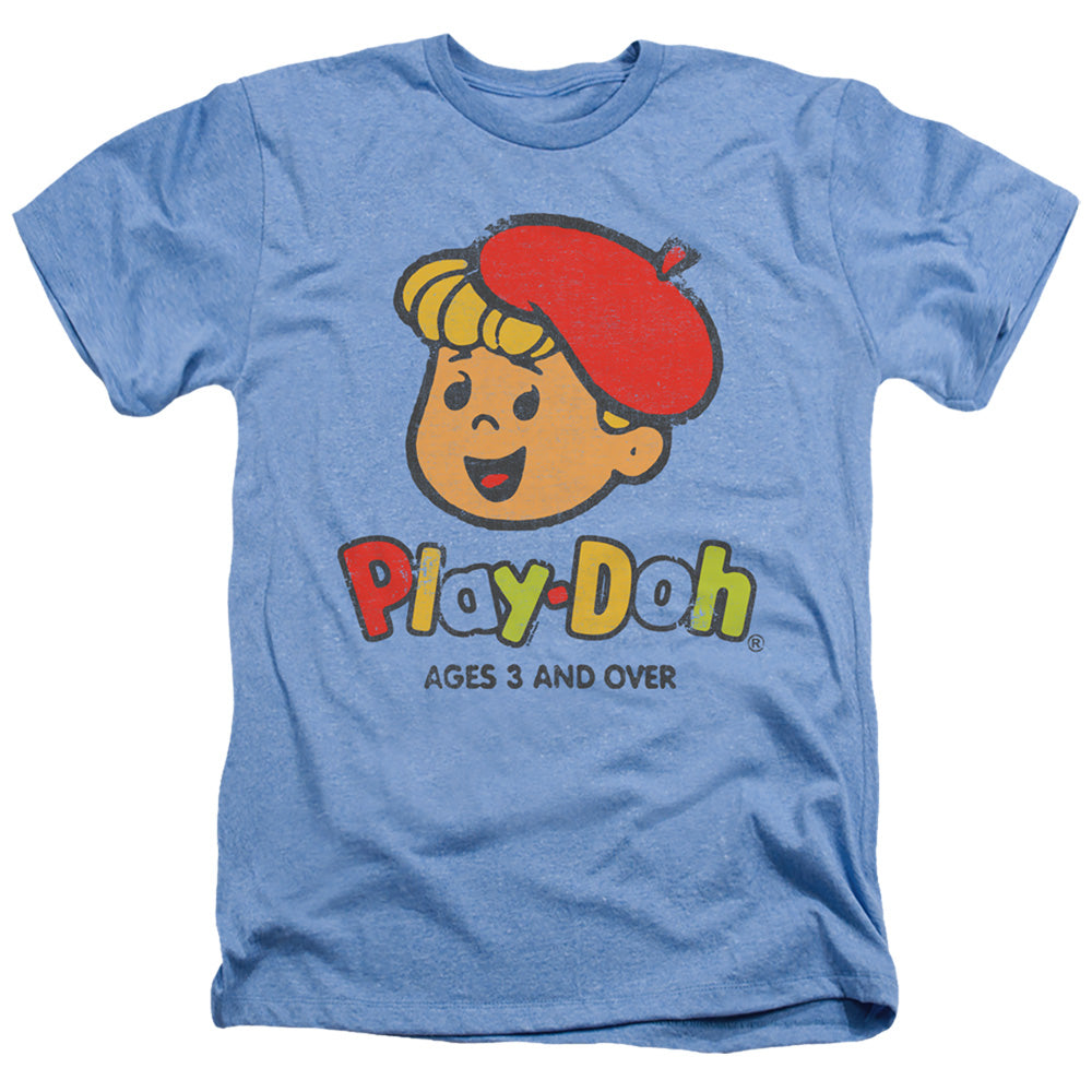 Play Doh 3 and Up Heather Mens T Shirt Light Blue