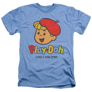 Play Doh 3 and Up Heather Mens T Shirt Light Blue