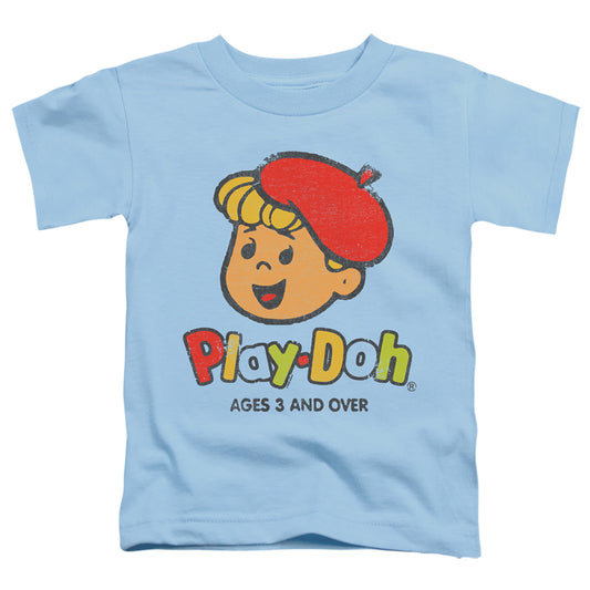 Play Doh 3 and Up Toddler Kids Youth T Shirt Light Blue