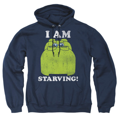 Hungry Hungry Hippos Im Starving Mens Hoodie Navy