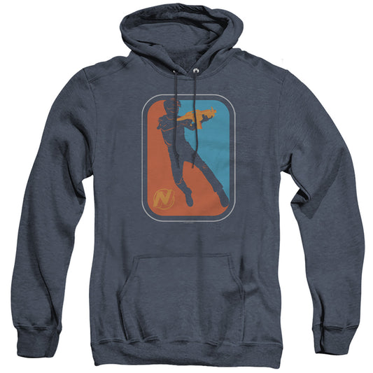 Nerf Nerf Pro Heather Mens Hoodie Navy