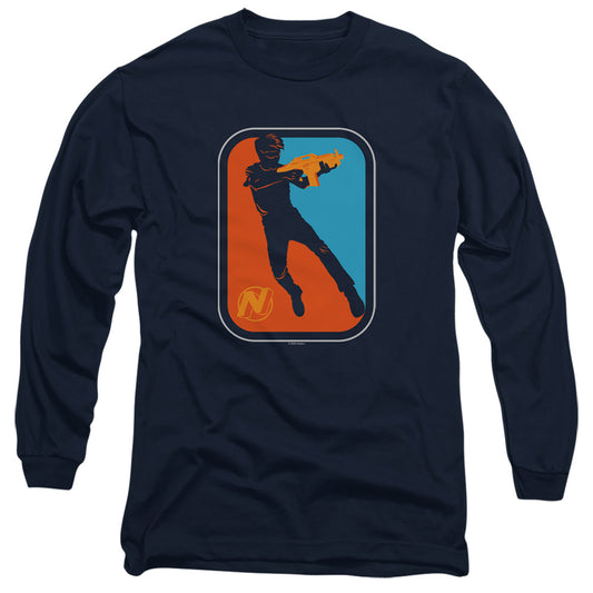 Nerf Nerf Pro Mens Long Sleeve Shirt Navy