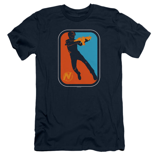 Nerf Nerf Pro Slim Fit Mens T Shirt Navy