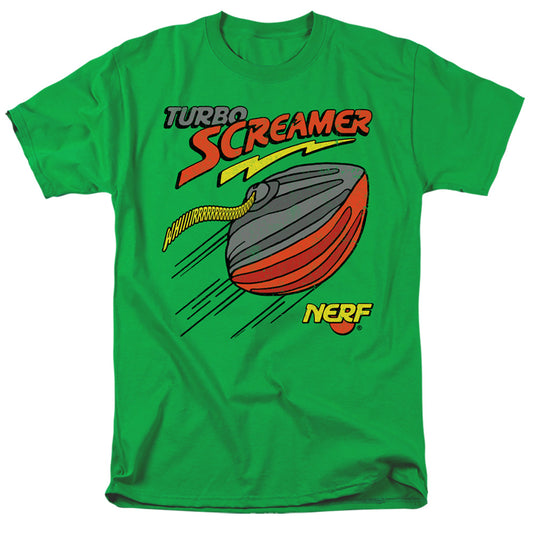 Nerf Turbo Screamer Mens T Shirt Kelly Green