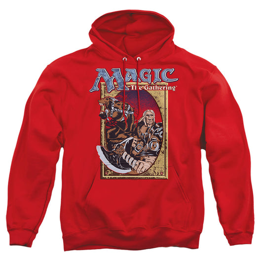 Magic The Gathering Fifth Edition Deck Art Mens Hoodie Red