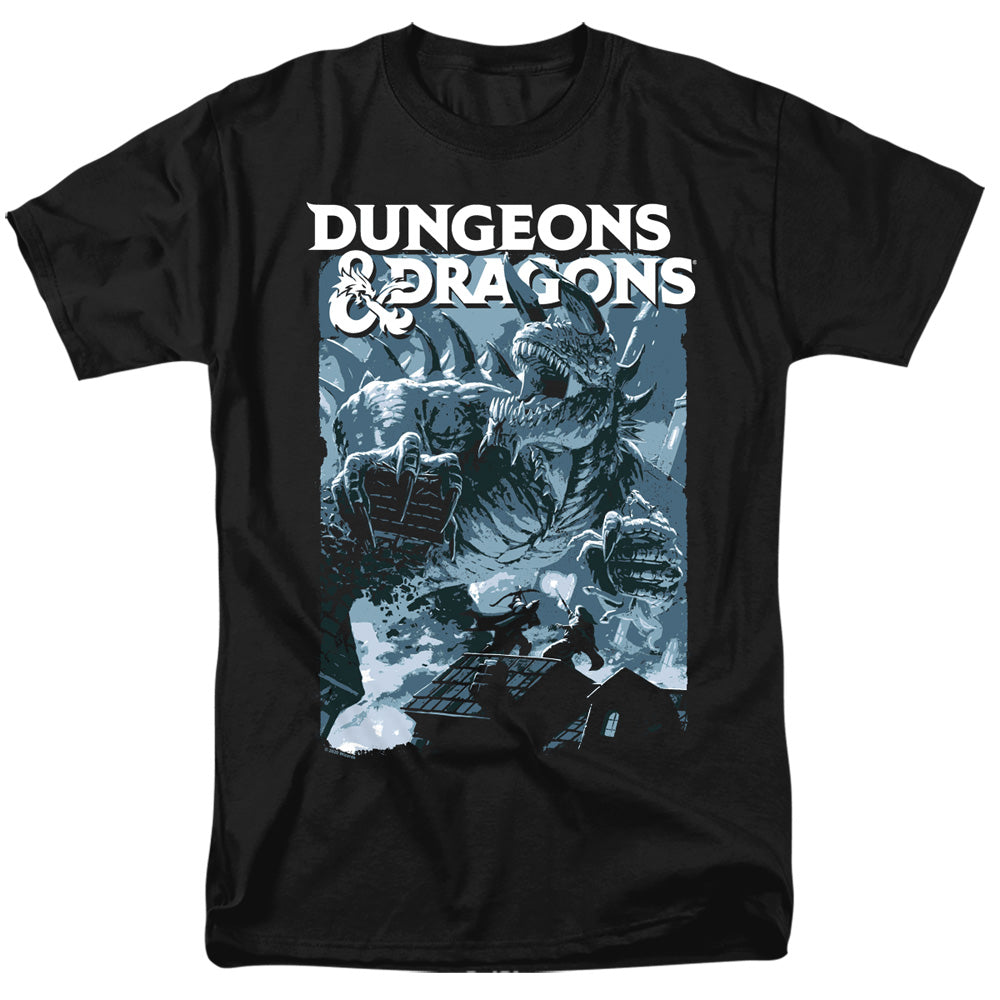 Dungeons And Dragons Tarrasque Mens T Shirt Black