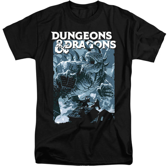 Dungeons And Dragons Tarrasque Mens Tall T Shirt Black