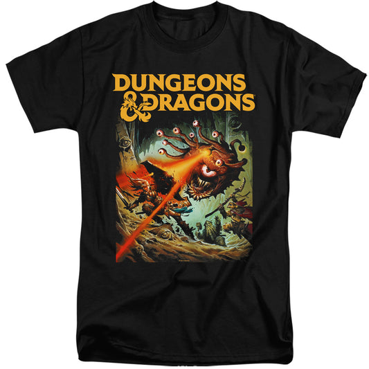 Dungeons And Dragons Beholder Strike Mens Tall T Shirt Black