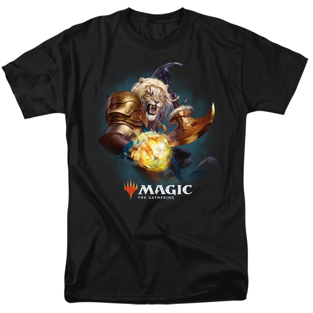 Magic The Gathering Ajani Mens T Shirt Black