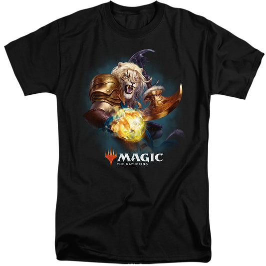 Magic The Gathering Ajani Mens Tall T Shirt Black