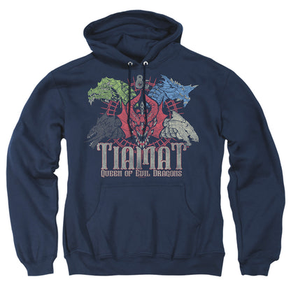 Dungeons And Dragons Tiamat Queen Of Evil Mens Hoodie Navy